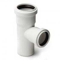 Тройник канализационный бесшумный Sinikon Comfort 50x50 87°