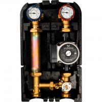 Насосная группа Stout с трехходовым смесителем 1" насос Grundfos UPSO 25-65